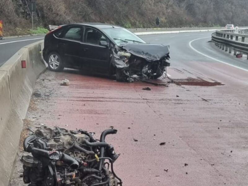 Accident pe DN7 între Râul Vadului și Boița - Se circulă îngreunat