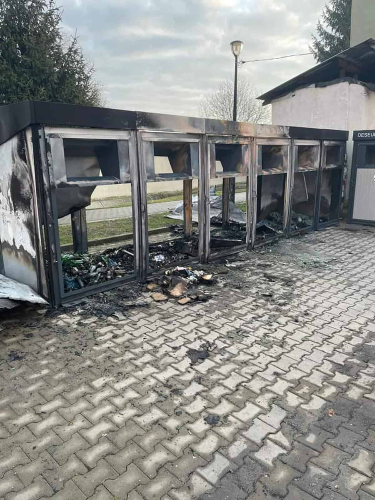 distracția copiilor i-a costat scump pe părinți - minorii care au incendiat o ghenă de gunoi din avrig au fost depistați