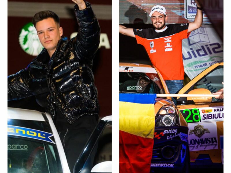 alex cazacu și george marcu singurul echipaj sibian la startul ediției 16 covasna winter rally