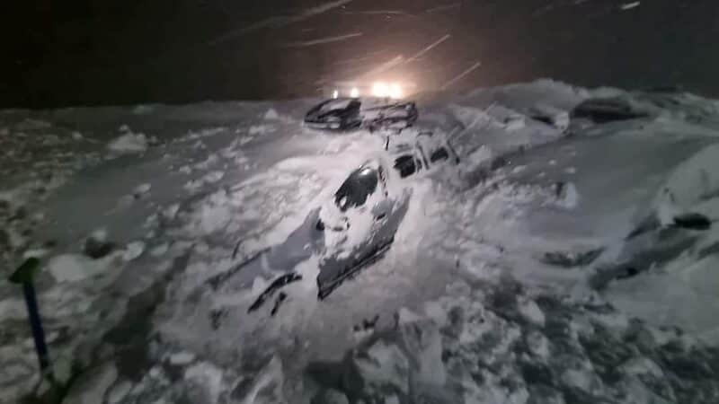 două avalanșe în munții făgăraș - cabana capra, distrusă din cauza zăpezii