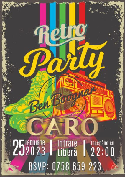 petreceri cu muzică retro la caro și ”shot-uri” din partea casei pentru fete