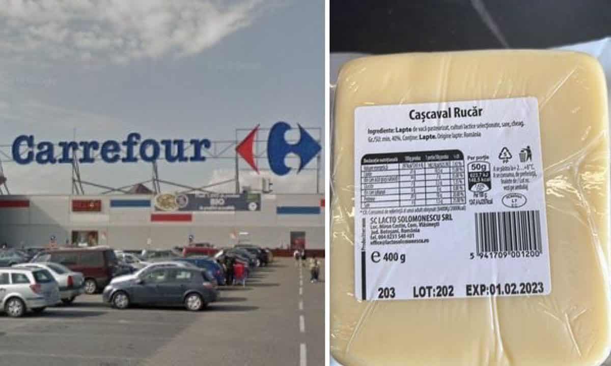 cașcaval expirat primit de o sibiancă la carrefour – femeia a depus plângere la opc – reacție seacă a celor de la magazin