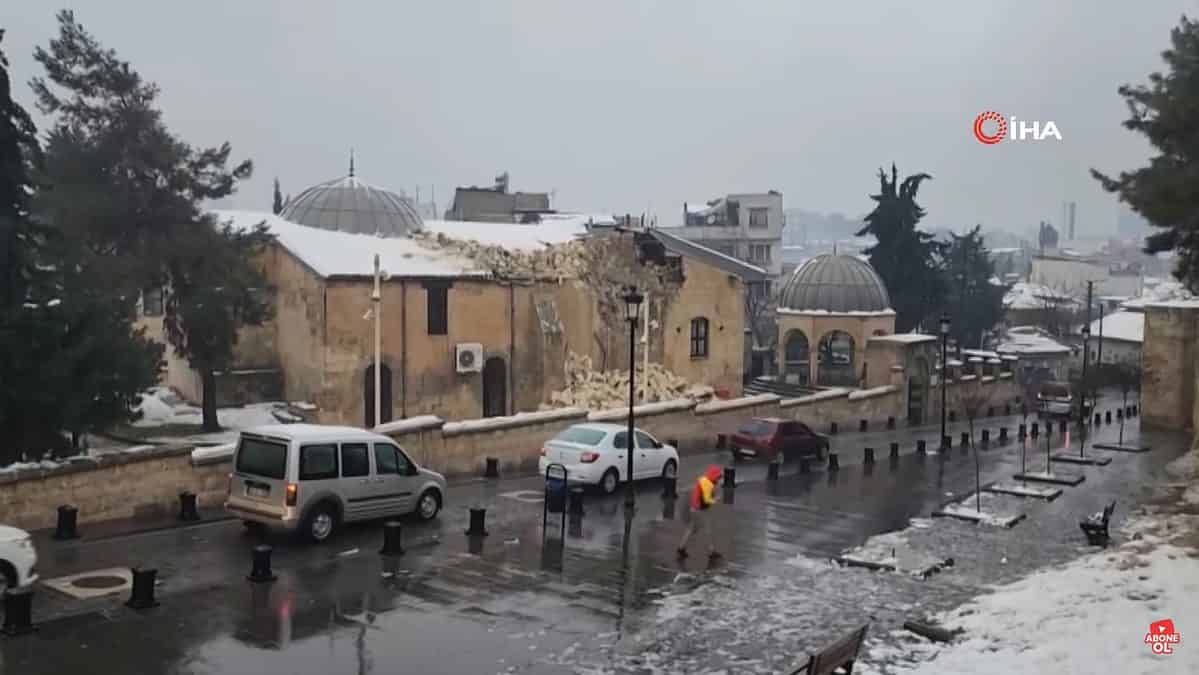 video castelul din gaziantep, grav avariat în urma seismului puternic din turcia