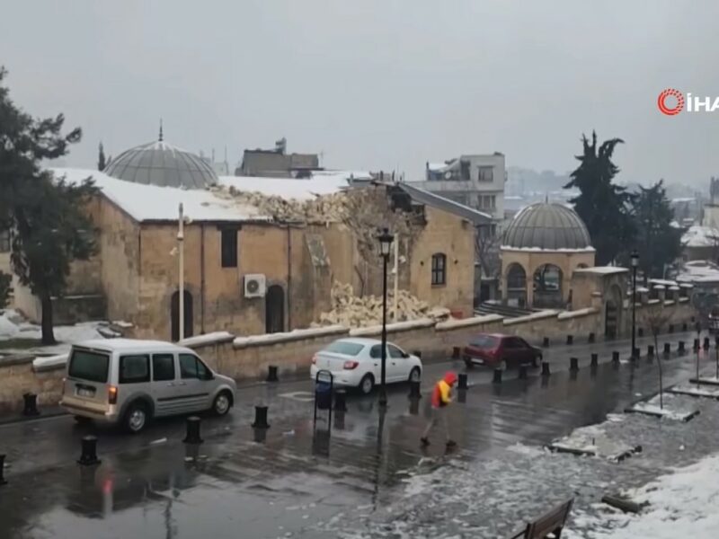 VIDEO Castelul din Gaziantep, grav avariat în urma seismului puternic din Turcia