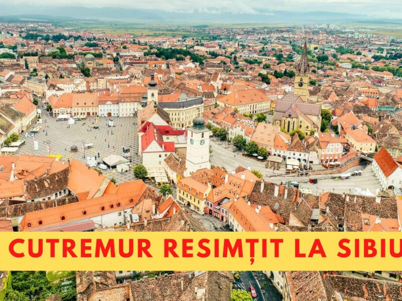 update - cutremur luni cu magnitudine de 4,9 în românia – seismul s-a resimțit și la sibiu