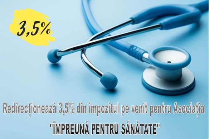 sibienii pot redirecționa 3,5 din impozitul pe venit către asociația „împreună pentru sănătate” pentru achiziția unui manechin de resuscitare