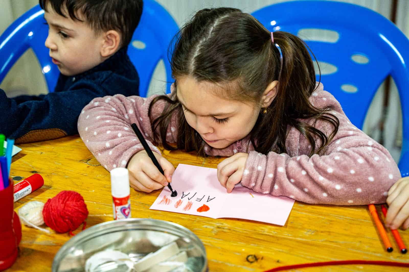 foto mărțișorul, sărbătorit de copiii din grădinițele din mediaș