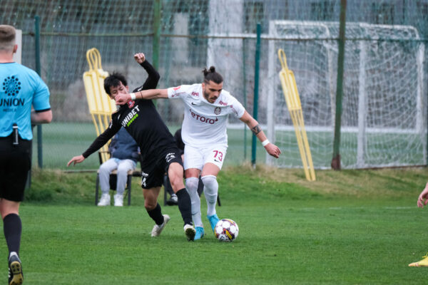 FOTO FC Hermannstadt a remizat la Cluj cu CFR - Petrescu a marcat golul sibienilor