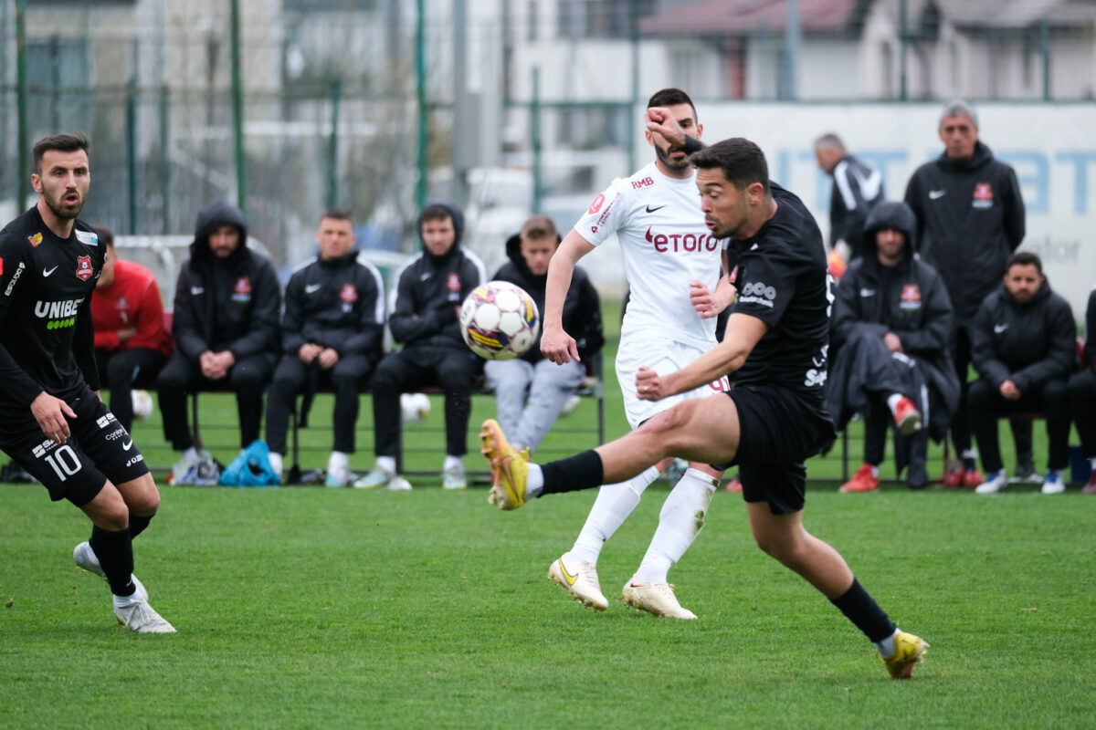 FOTO FC Hermannstadt a remizat la Cluj cu CFR - Petrescu a marcat golul sibienilor