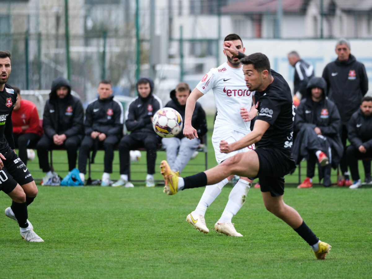 foto fc hermannstadt a remizat la cluj cu cfr - petrescu a marcat golul sibienilor