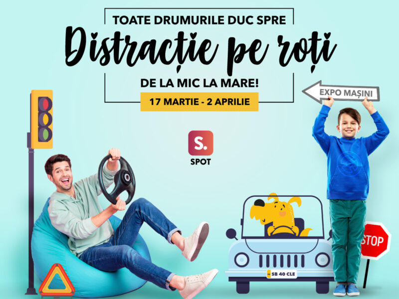 shopping city sibiu dă startul campaniei „distracție pe roți”, cu premii garantate în aplicația spot