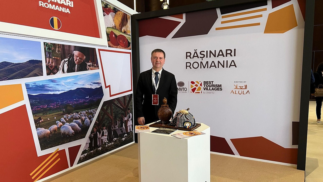 RĂȘINARI – a primit oficial titlul de BEST TOURISM VILLAGE de la Organizația Mondială a Turismului