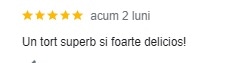 topul cofetăriilor și laboratoarelor din sibiu – prima are aproape cinci stele - la coadă, una care a stricat o aniversare: „au pus alt nume pe tort”