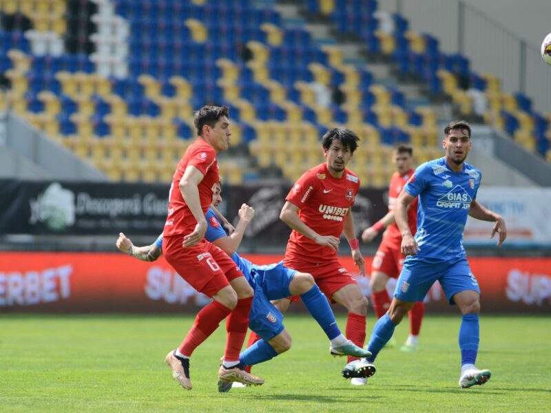 VIDEO FOTO FC Hermannstadt o întoarce ca la Ploiești - Sibiul câștigă cu Chindia și respiră mai ușurat