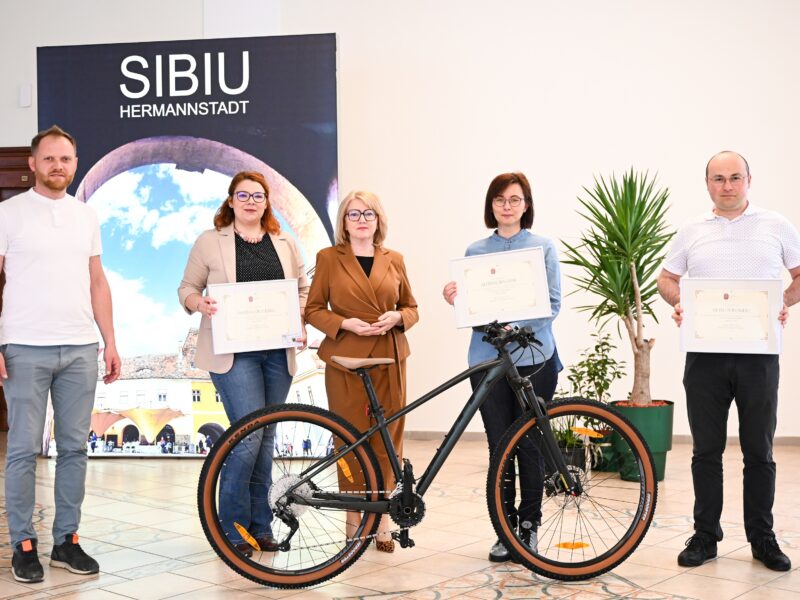 primăria sibiu a premiat câștigătorii concursului pentru denumirea parcului belvedere