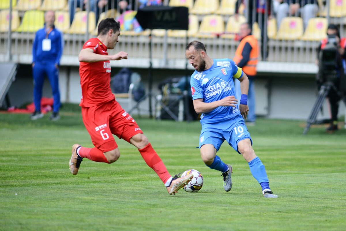 Fundașul lui FC Hermannstadt, Paul Antoche, cel mai vârstnic român care a debutat sezonul trecut în Superligă