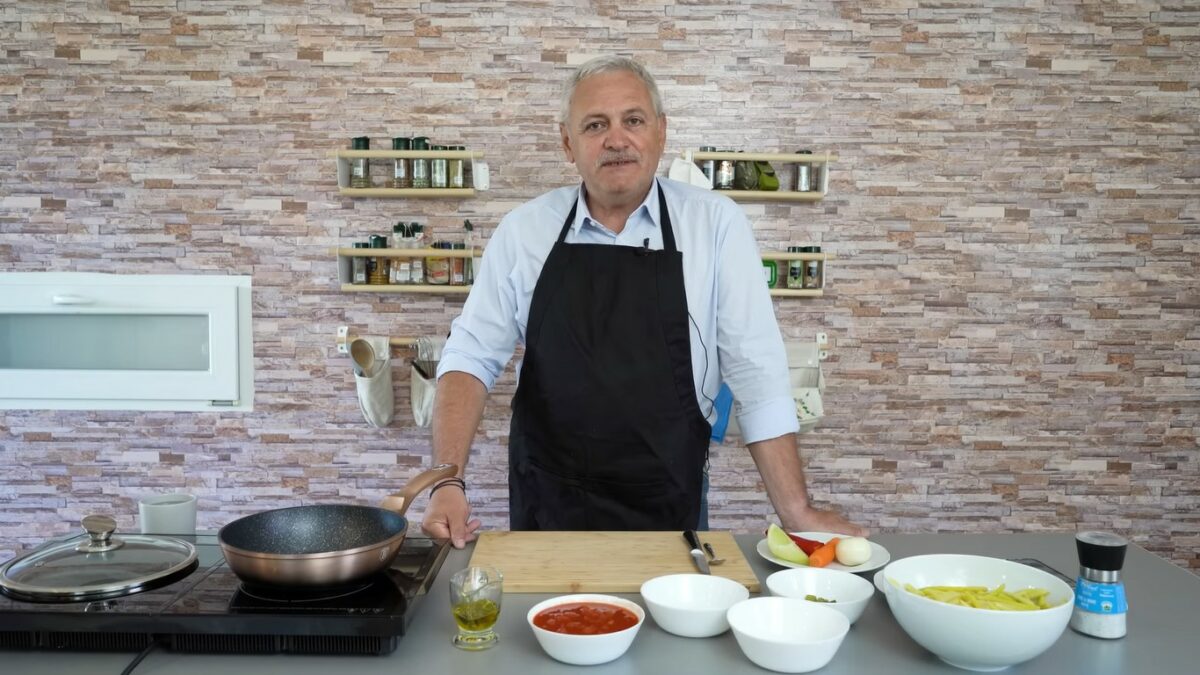 Din pușcărie, în bucătărie - Liviu Dragnea a lansat o emisiune culinară