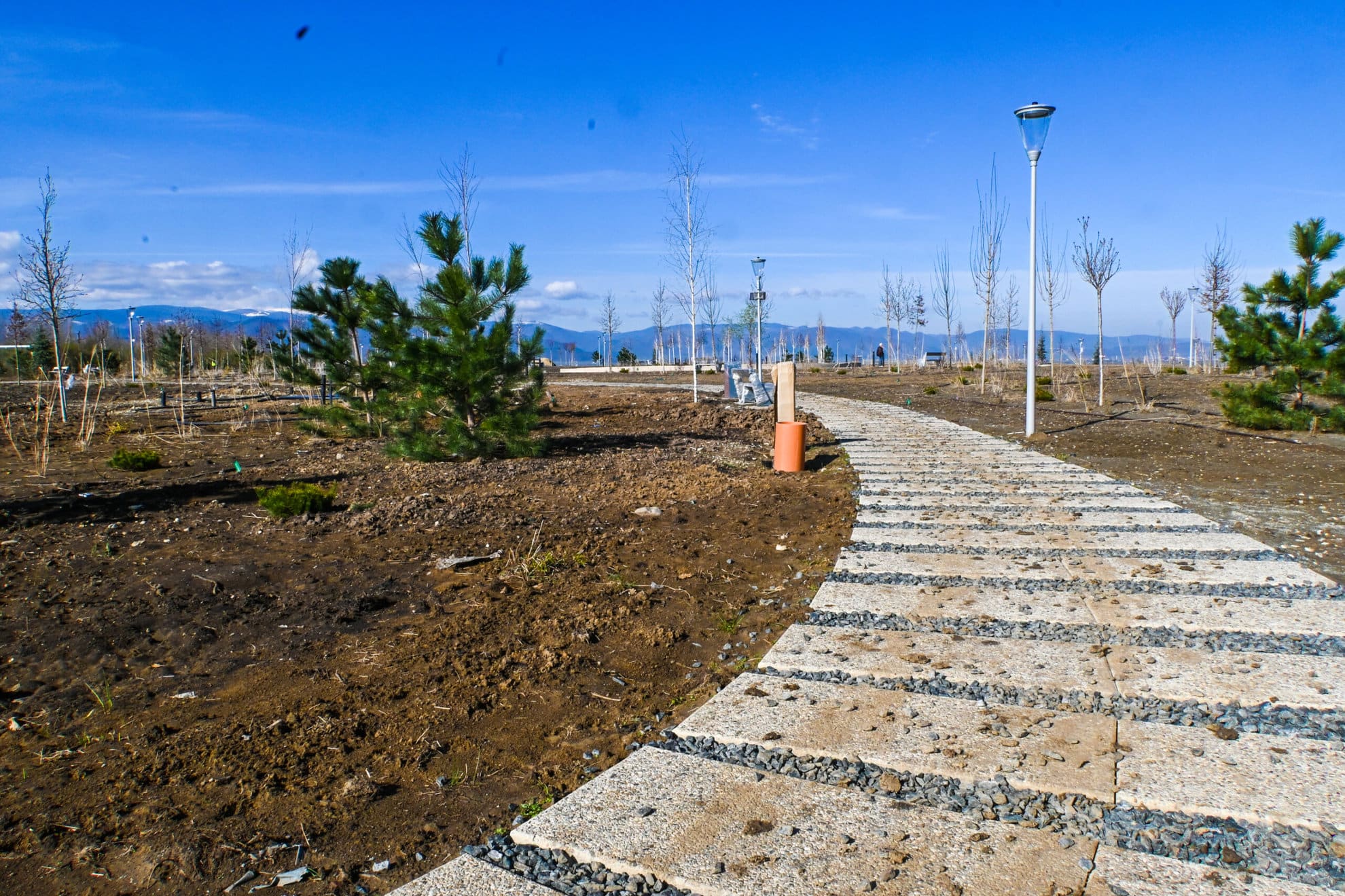 video: cum arată cel mai nou parc al sibiului - muncitorii pun la punct ultimele detalii în „belvedere”