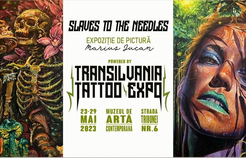 Marius Jucan și viitorii artiștii sibieni: Lucrare Colectivă de Tatuaje și Picturi în timp real la Muzeul de Artă Contemporană - O avanpremieră la Transilvania Tattoo Expo