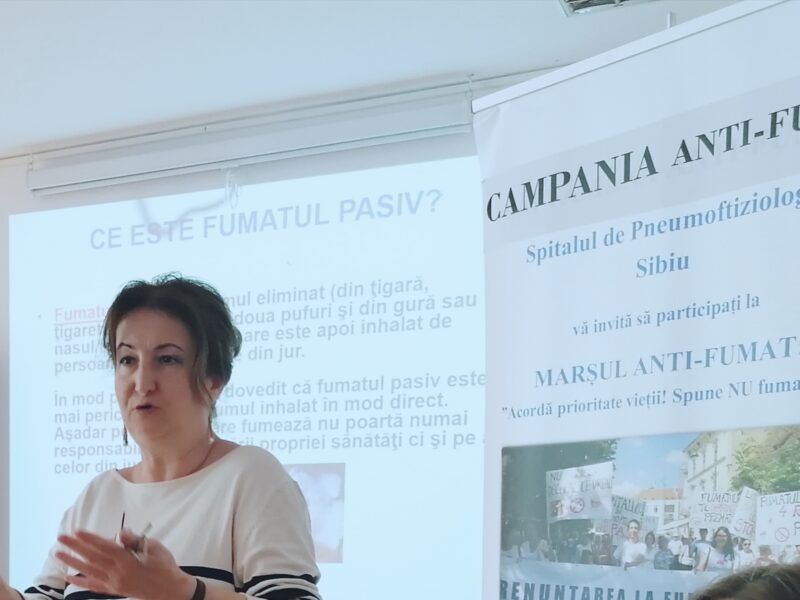 lavinia danciu, directorul medical al spitalului de pneumoftiziologie despre efectele fumatului - ”tot organismul nostru este afectat atunci când fumăm”