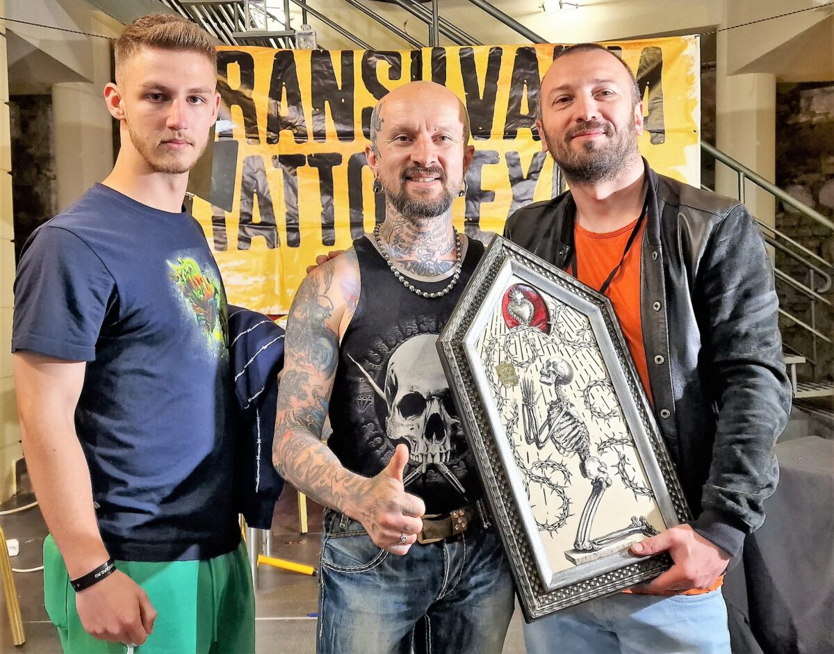 FOTO - Un artist român a câștigat marele premiu la Transilvania Tattoo Expo