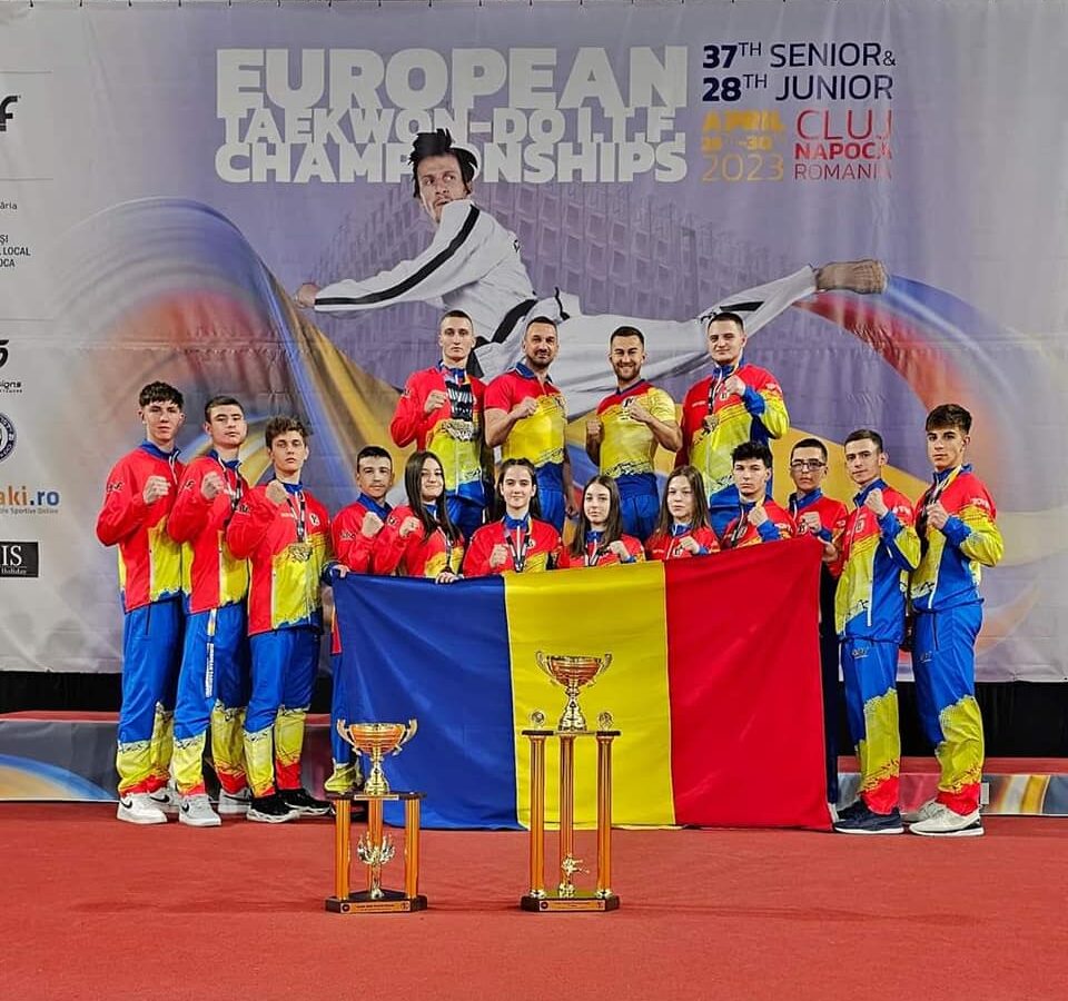 Șaisprezece medalii pentru Puma Club Sibiu la Campionatul European de Taekwon-do ITF