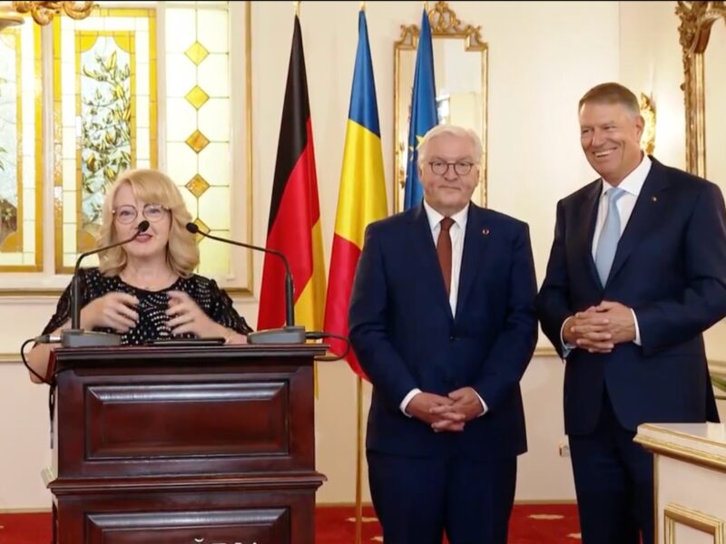 VIDEO: Vizita președintelui Germaniei la Sibiu - Fodor, înaintea dejunului: „Sibiul a fost și va rămâne legat de Germania” 