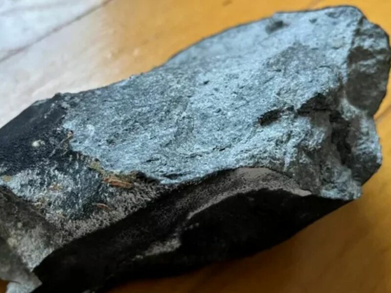 surpriză pentru niște locuitori din new jersey - un meteorit le-a intrat în casă