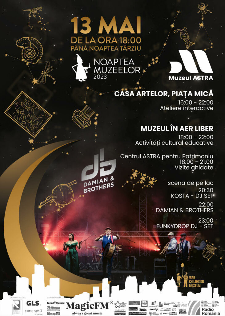 evenimentele din sibiu, în noaptea muzeelor – concert damian drăghici & brothers pe scena de pe lac - turnurile de pe cetății, biblioteca astra și aft, deschise și ele