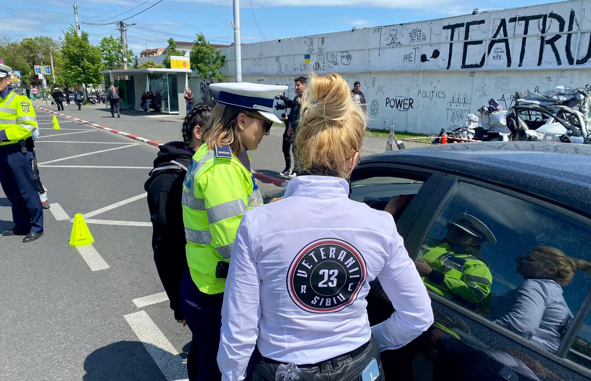 VIDEO: Sute de motocicliști au dat start sezonului moto la Sibiu - Campanie de conștientizare pentru prevenirea accidentelor