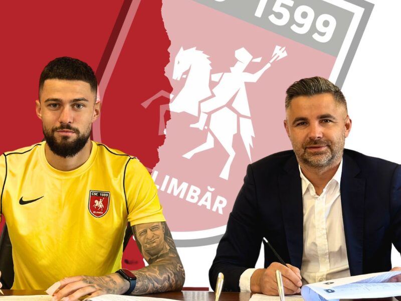 Mijlocașul Tudor Călin, pentru doi ani la CSC 1599 Șelimbăr - Este al șașelea transfer al sibienilor în vară