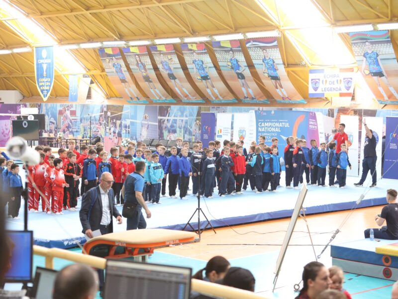 Aur și argint pentru atleții de la CSȘ Sibiu la Campionatul Național de gimanstică de la Lugoj