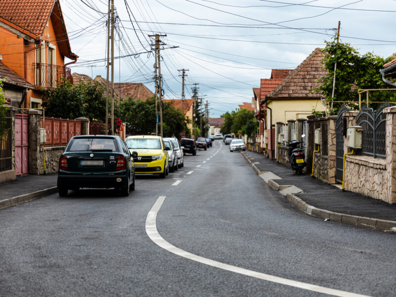 foto unsprezece străzi din sibiu au fost reabilitate - urmează lucrări în alte cinci locații