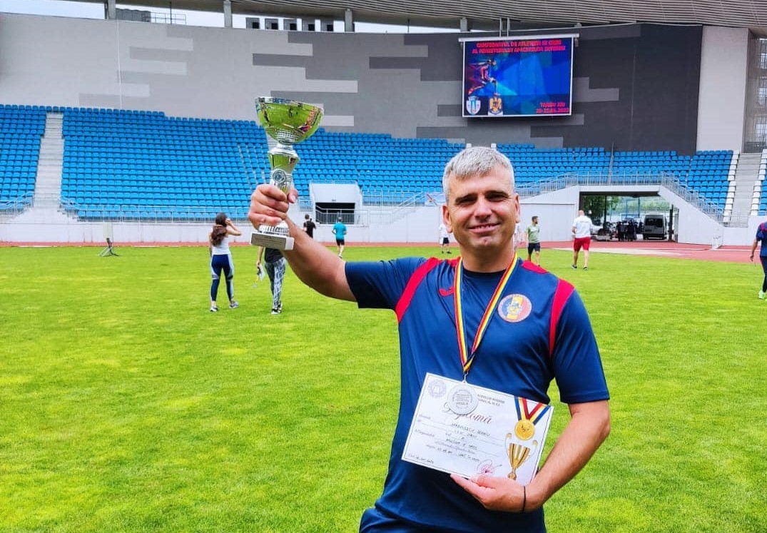 sibianul sergiu drăgulescu, medalie la săritura în lungime la campionatul de atletism și cros al mai