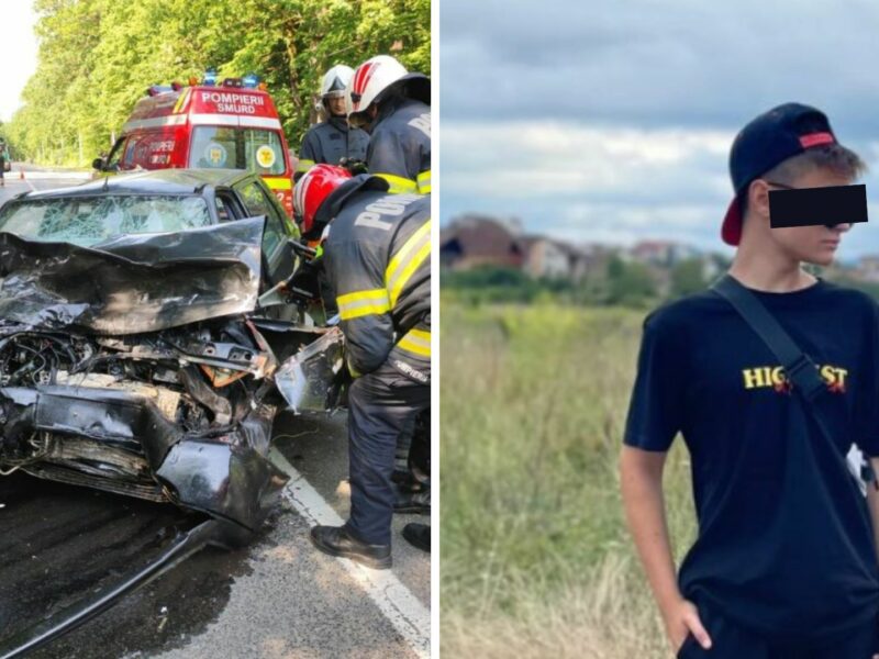 Cine este adolescentul mort în accidentul de la ieșirea din Sibiu spre Rășinari – Gabriel era elev la Goga