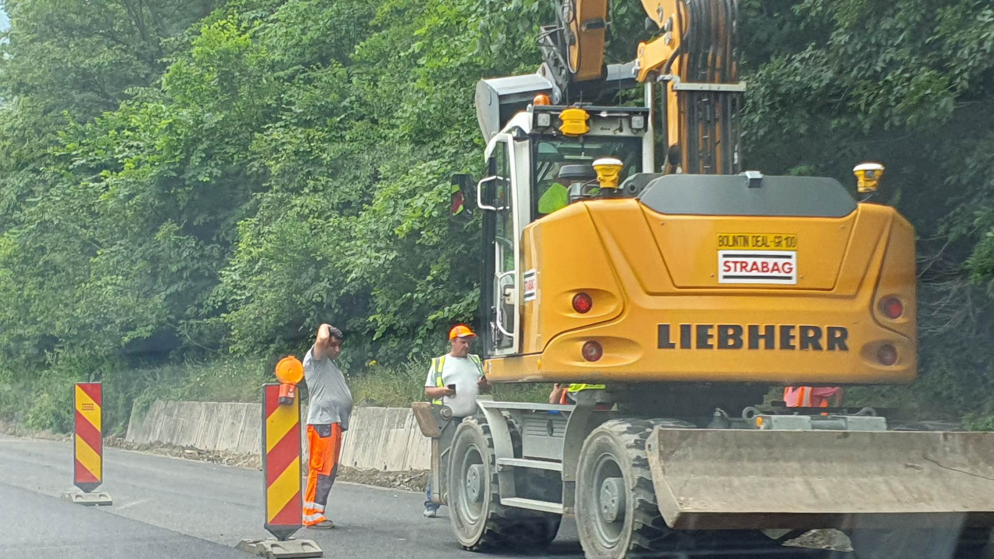 video foto: trafic îngreunat pe autostrada a1 la boița - coloana se întinde pe câțiva kilometri