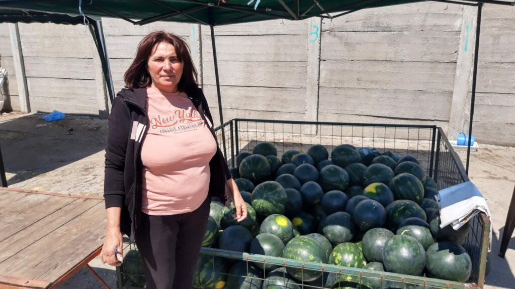 foto pepenii de dăbuleni au ajuns și în piața cibin. prețuri de la 5 lei kilogramul - comerciant: „m-au sunat oamenii să vadă când vin”