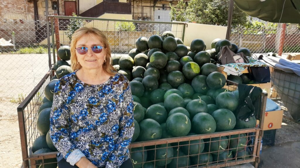 foto pepenii de dăbuleni au ajuns și în piața cibin. prețuri de la 5 lei kilogramul - comerciant: „m-au sunat oamenii să vadă când vin”