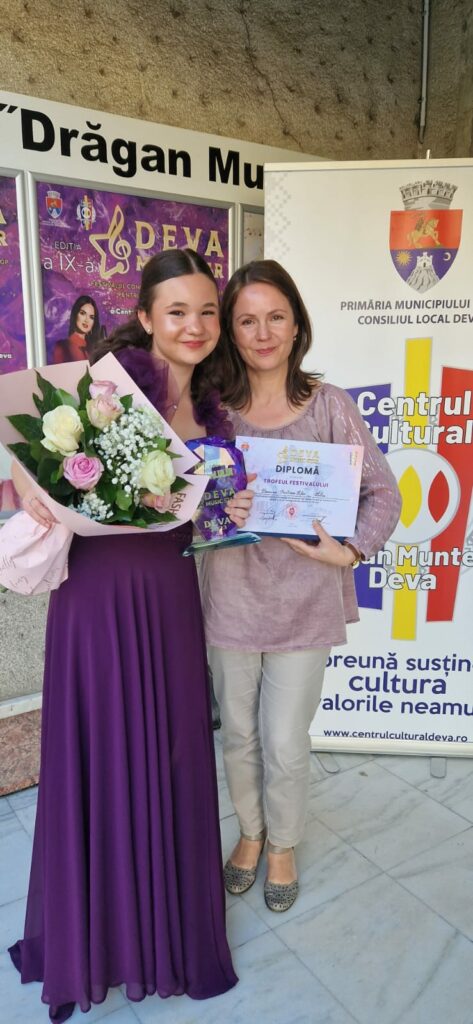 Sibianca Damian Cristiana, marele premiu la "Deva Music Star" - "Este cel mai important trofeu câștigat de mine până acum"