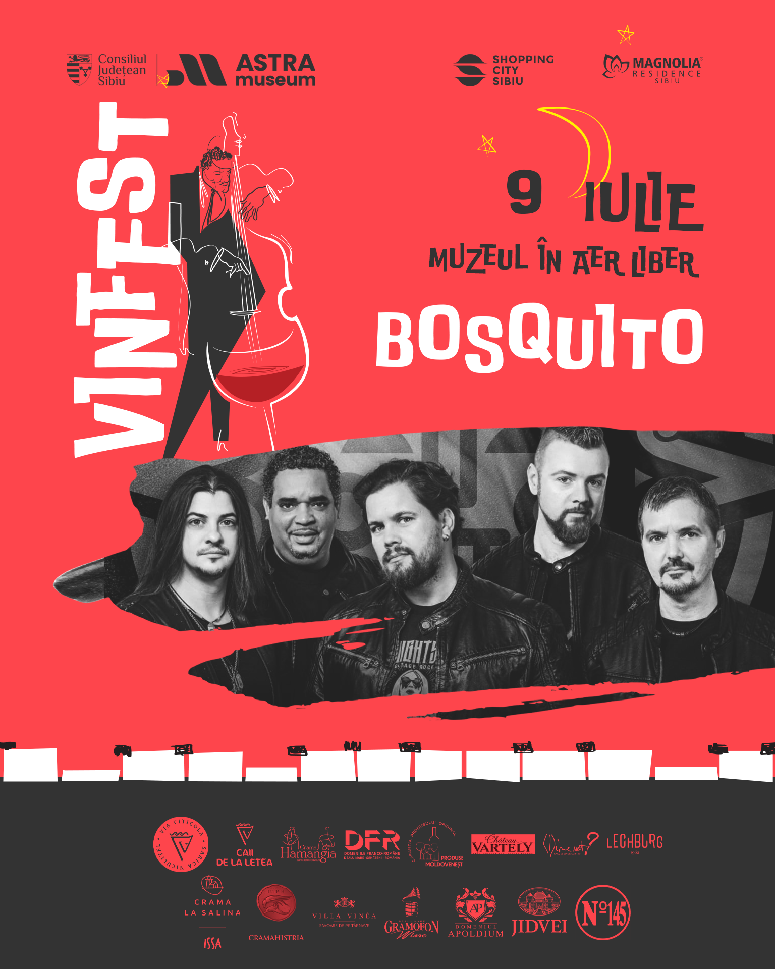 vineri începe vinfest - muzeul astra, gazda celor mai rafinate degustări de vin, acompaniate de concerte cu argatu’, raluka & proiectul balkanic, bosquito și food truck-uri cu arome imposibil de ratat