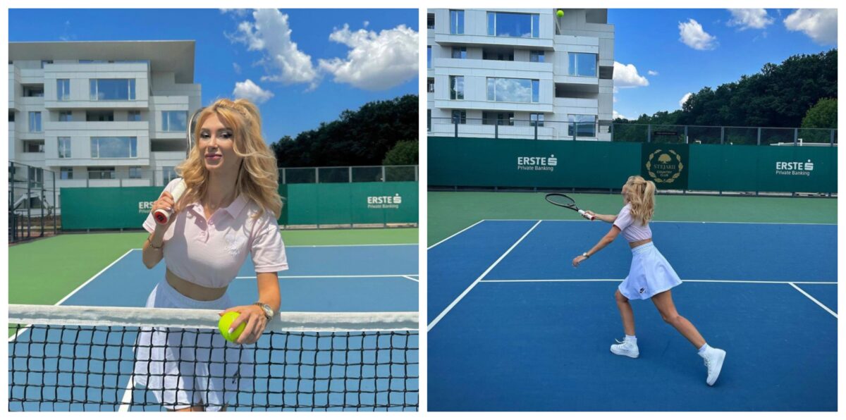 andreea bălan s-a decis. ia lecții de tenis alături de iubitul său victor cornea - artista îl va însoți pe sibian la wimbledon