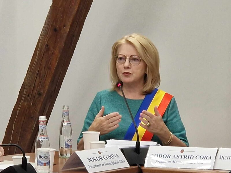 reacția lui astrid fodor despre o nouă candidatură la primăria sibiu. ”fdgr va ieși cu declarații...” (video)