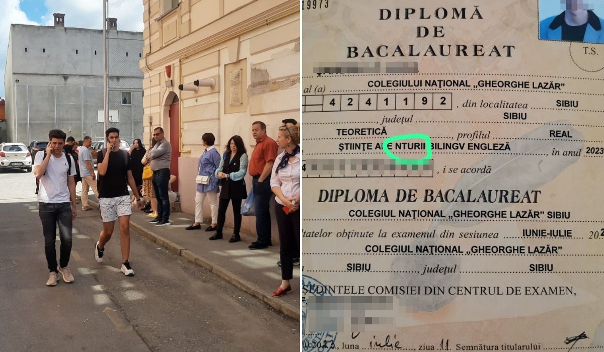 Eroare gravă la Colegiul “Gheorghe Lazăr” din Sibiu - Diplome de Bacalaureat completate greșit - Director: “Cerem scuze elevilor și părinților”