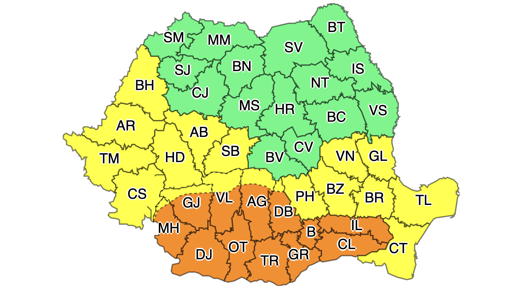 Temperaturi caniculare marți, la Sibiu - Maxime de 31 grade Celsius