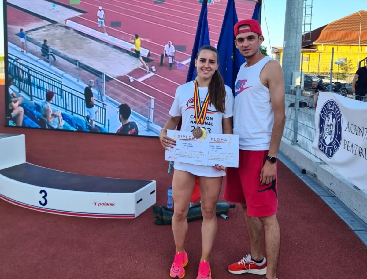 sibianca tabita teușan, pe podium la campionatele naționale de atletism - „am stabilit un record personal”