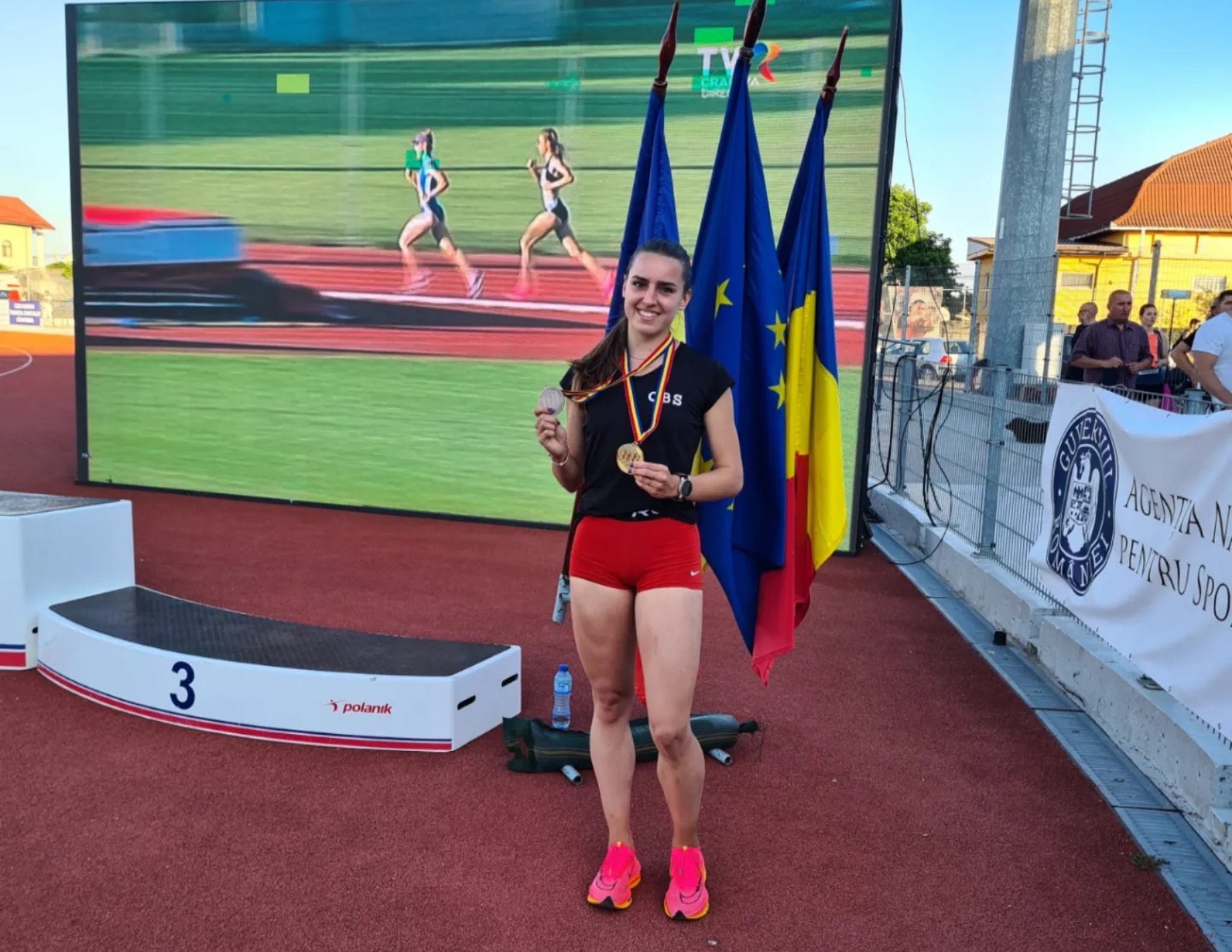 sibianca tabita teușan, pe podium la campionatele naționale de atletism - „am stabilit un record personal”