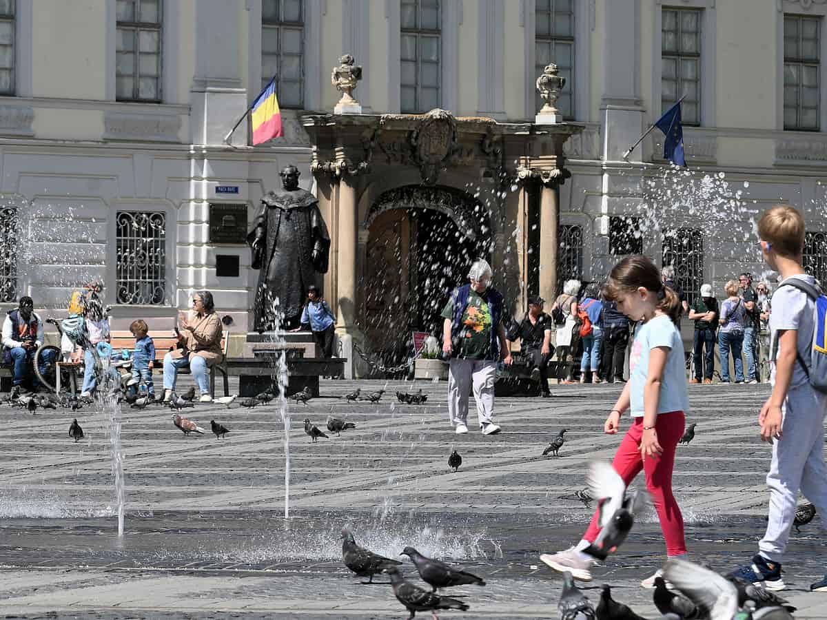 avertizarea de caniculă se prelungește și pentru începutul săptămânii viitoare la sibiu