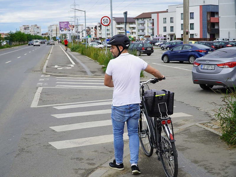 usr cisnădie lansează inițiativa “transformarea pistei de biciclete din cartierul arhitecților” (c.p.)