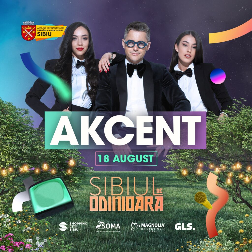 Ediție de gală la Sibiul de Odinioară - Concerte cu NANA, Akcent, Talisman, Sweet Kiss, Body & Soul și mulți alții în Parcul Tineretului!