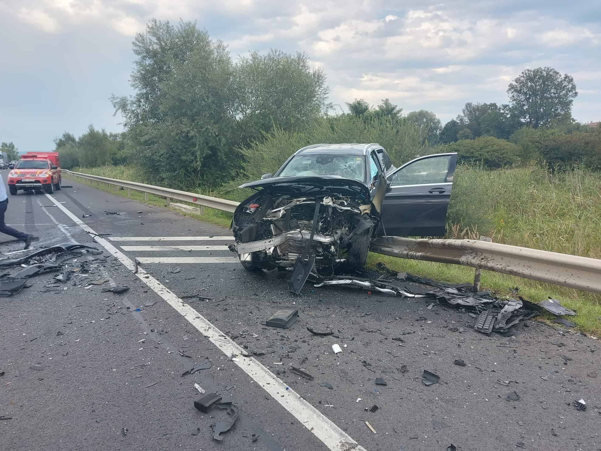 Accident cu patru răniți pe Centura Avrigului. Tânăr de 19 ani, decedat (update)